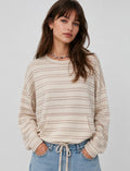 PLUS SIZE POCKETED BRUSH TOP