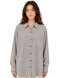 TINY CHECKERED BUTTON UP SHIRT